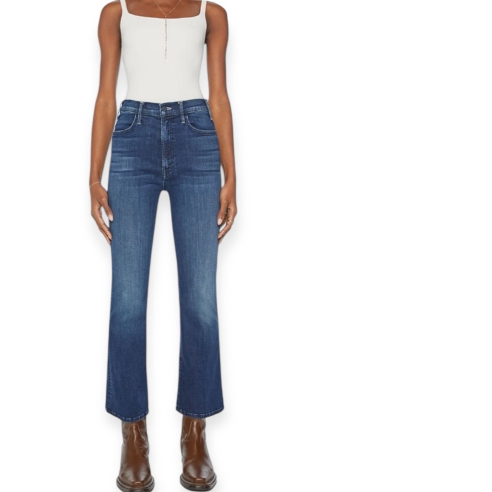 Mother • The Hustler Ankle Fray Jean in Big Sky